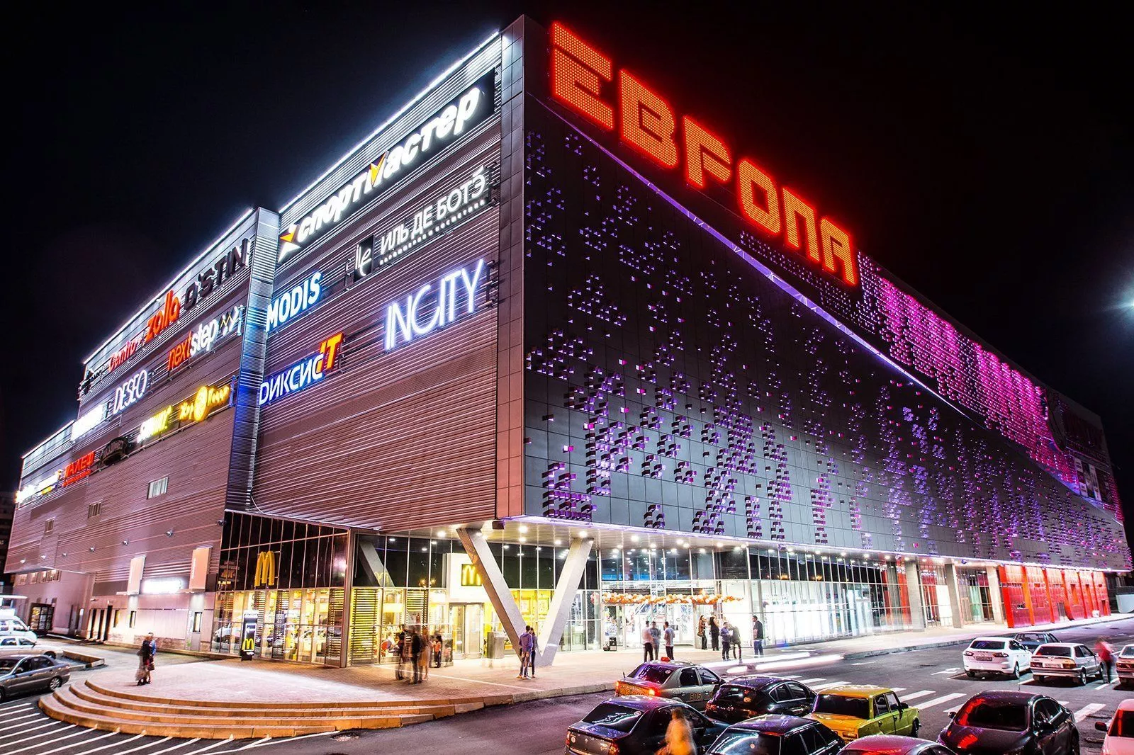 Лазерное сканирование «ТРЦ «Европа» в  Набережных Челнах